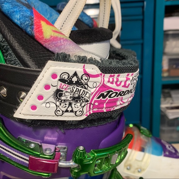 ✨NORDICA RARE 2011 ACE OF SPADES SKI BOOTS!✨ - Picture 8 of 14
